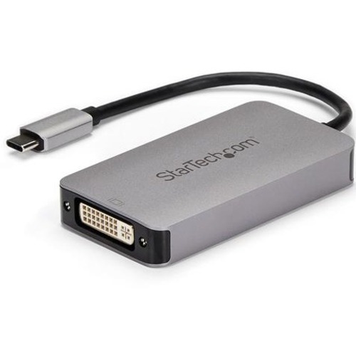 Picture of StarTech.com USB-C to DVI Adapter - Space Grey
